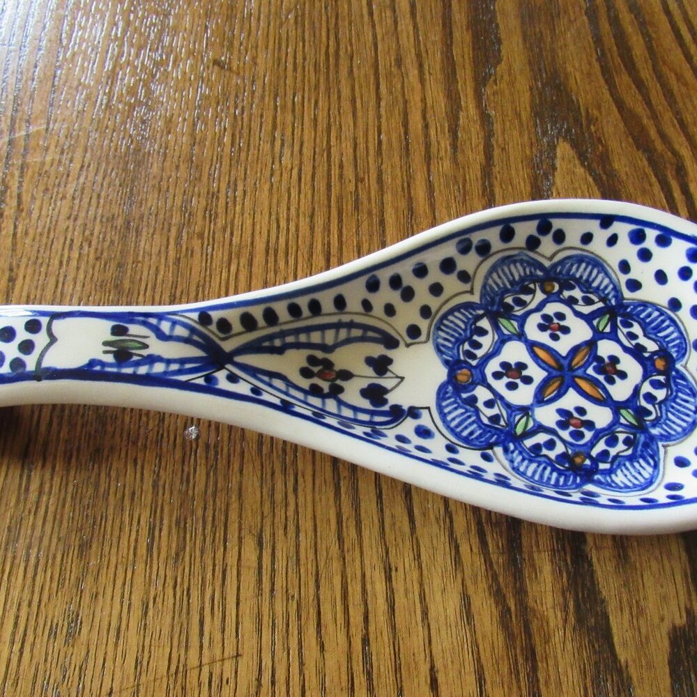 Made in Poland Hand Glazed Spoon Rest